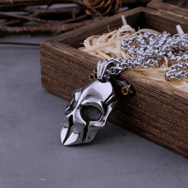 WorldNorse Power Warrior Helmmaske Halskette