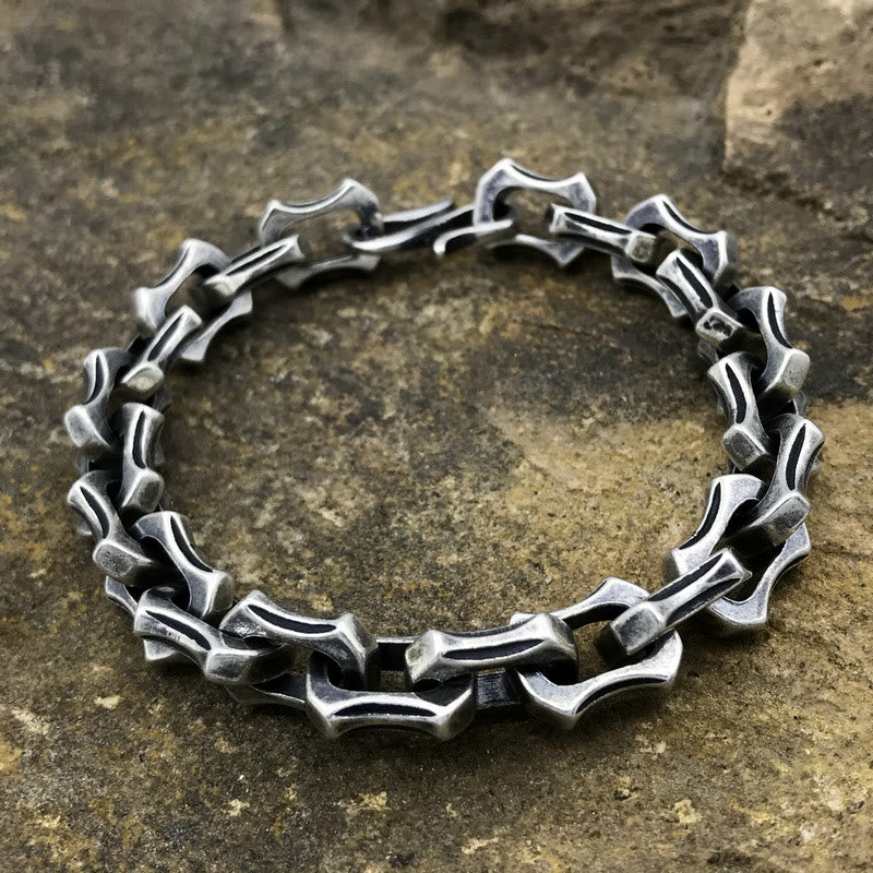 WorldNorse – Einzigartiges ineinandergreifendes Gliederkettenarmband