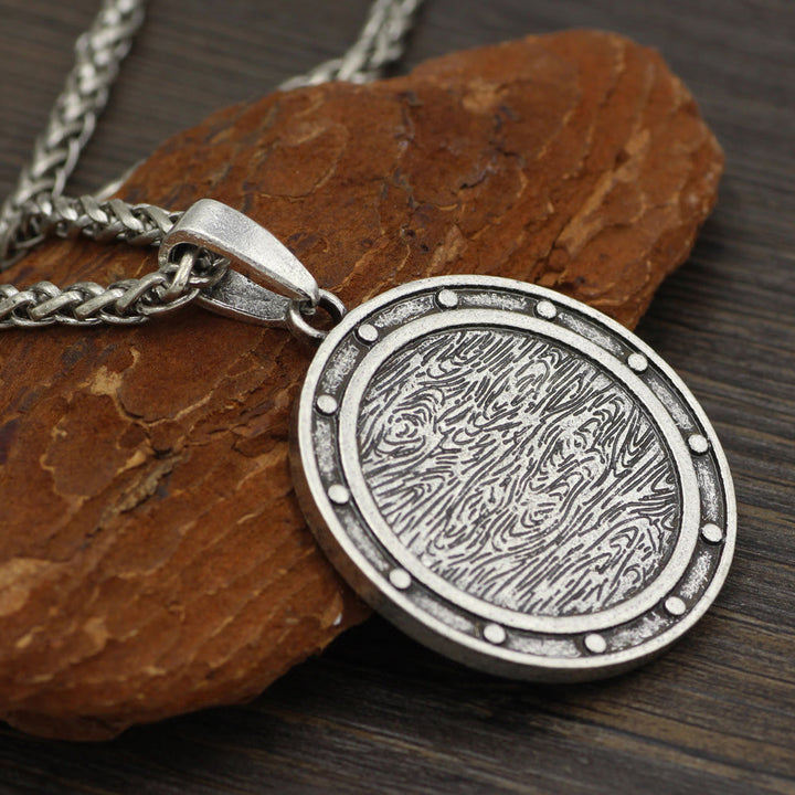 WorldNorse Vegvisir Rune Runde Halskette