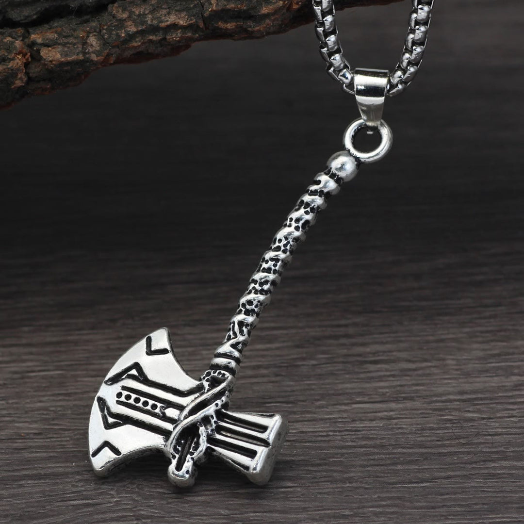 WorldNorse Wikinger Axt Krieger Halskette