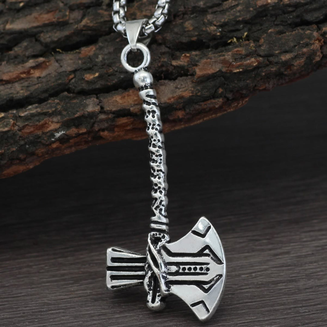 WorldNorse Wikinger Axt Krieger Halskette