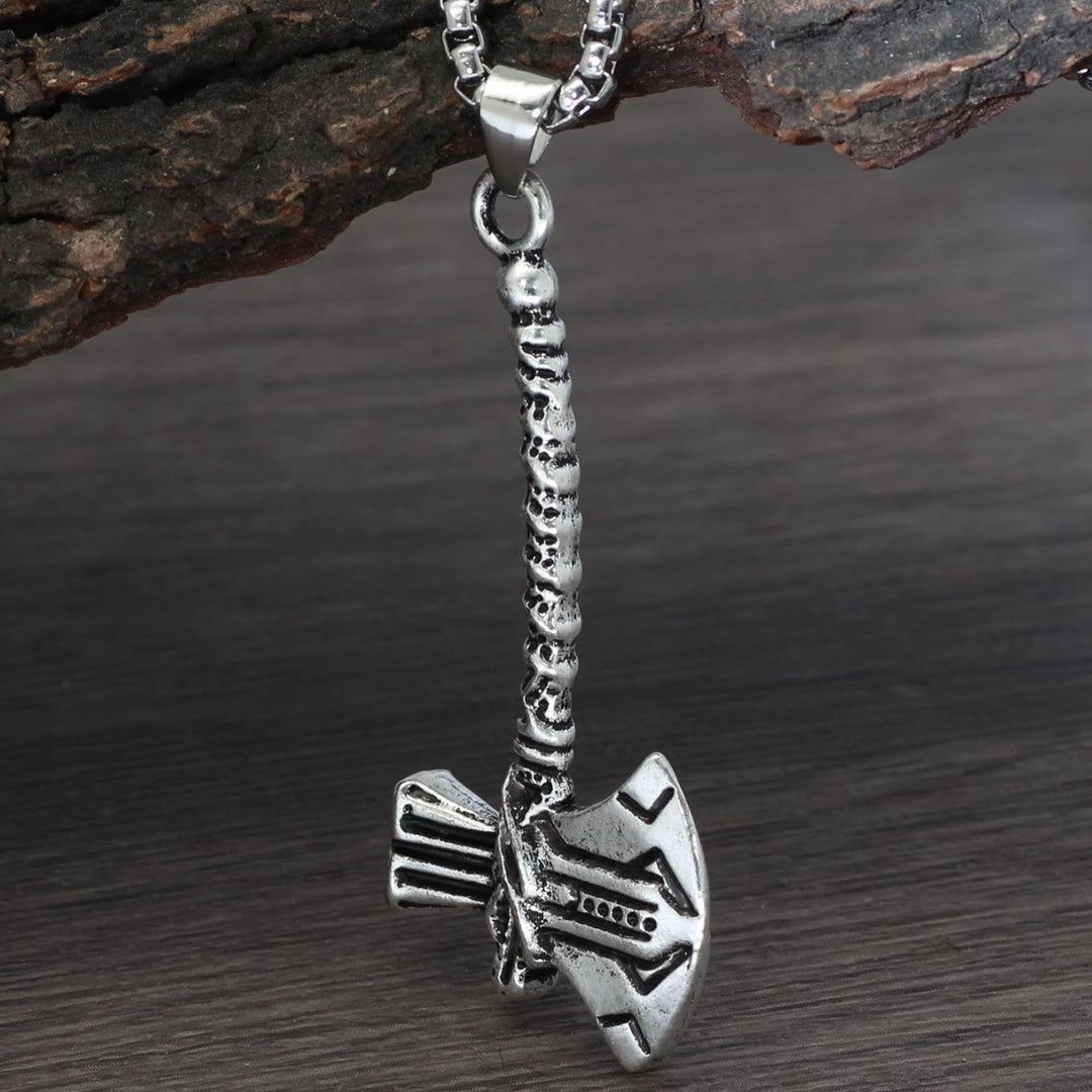 WorldNorse Wikinger Axt Krieger Halskette