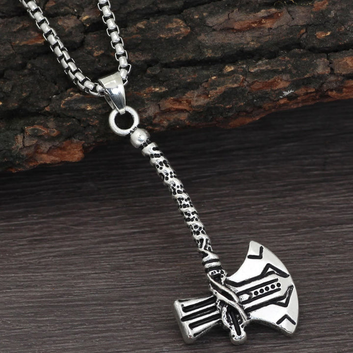 WorldNorse Wikinger Axt Krieger Halskette