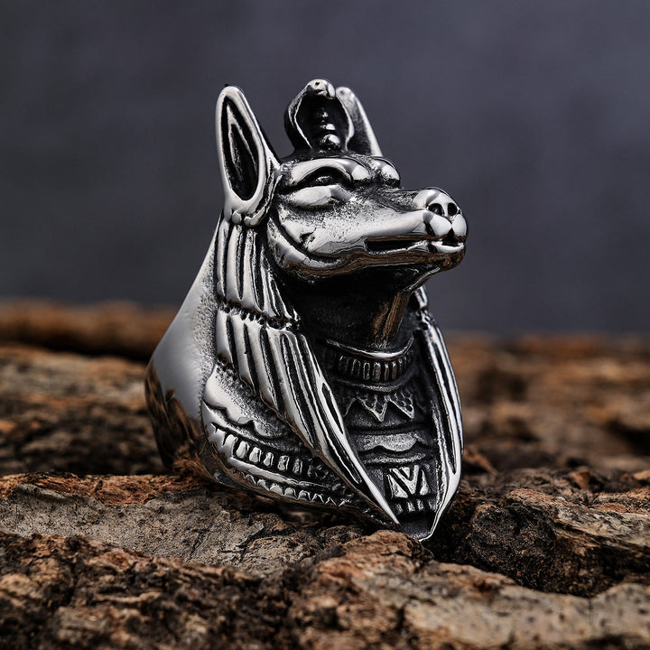 WeltNordischer ägyptischer Anubis-Ring, Todesgott