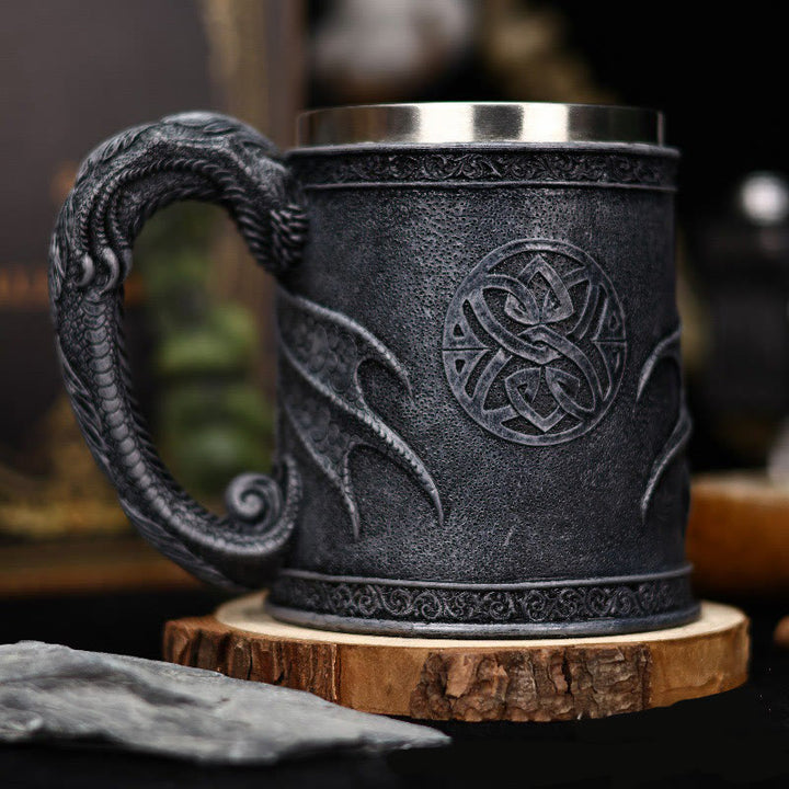 WorldNorse Mittelalterlicher nordischer Fliegendrache-Becher
