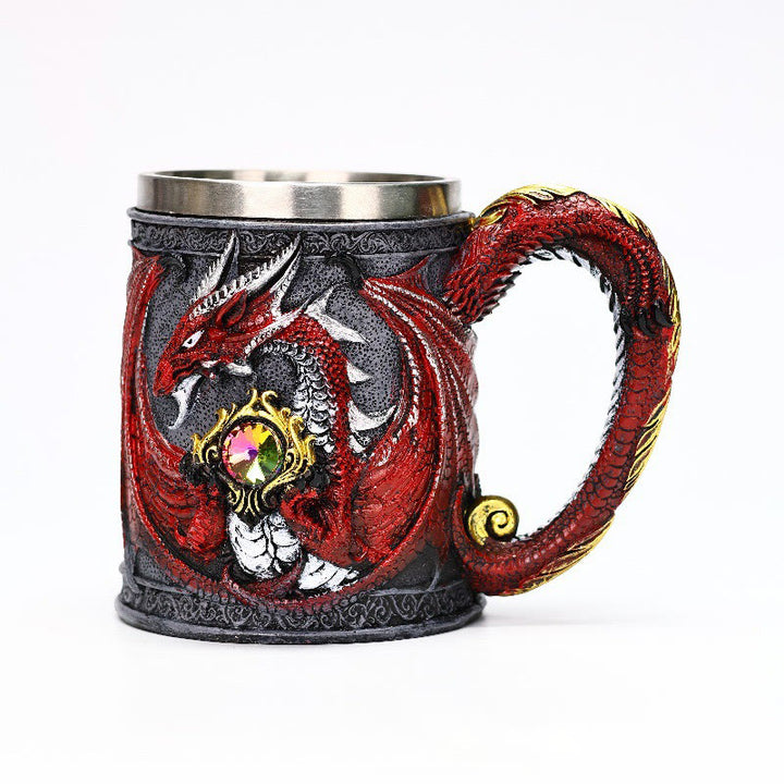WorldNorse Mittelalterlicher nordischer Fliegendrache-Becher
