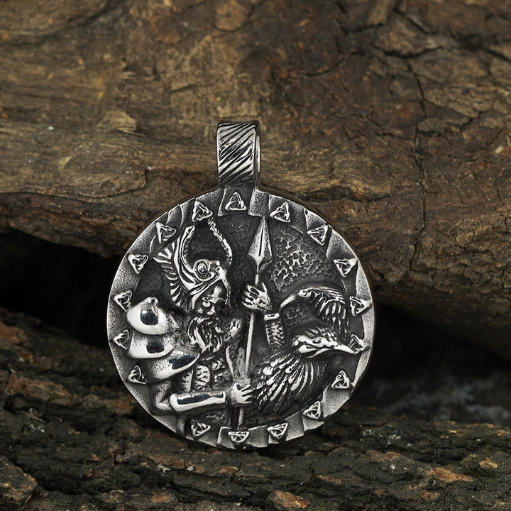 WorldNorse Triquetra Krieger Medaillon Halskette
