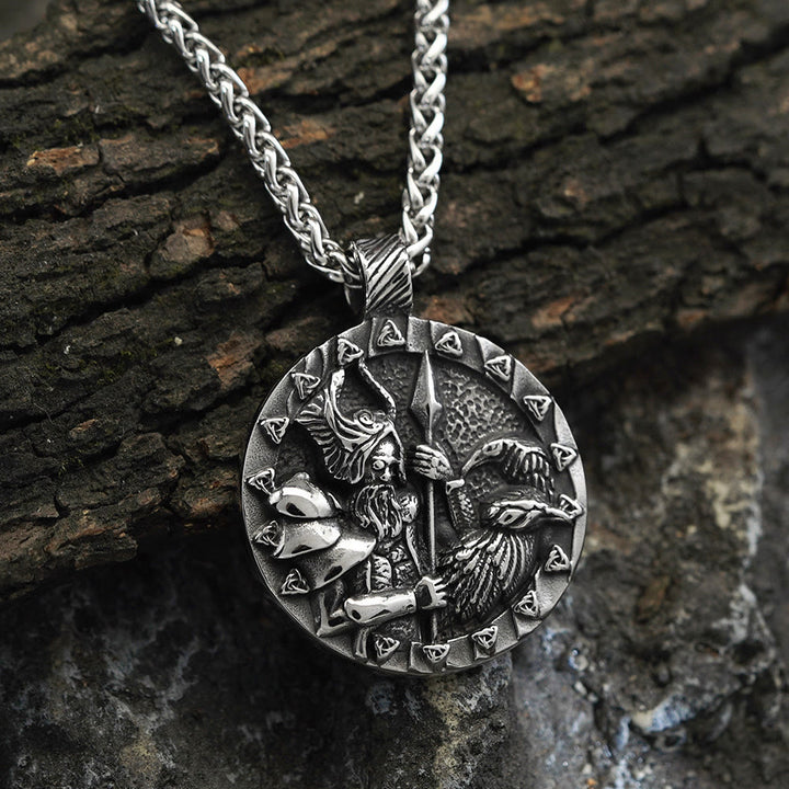 WorldNorse Triquetra Krieger Medaillon Halskette