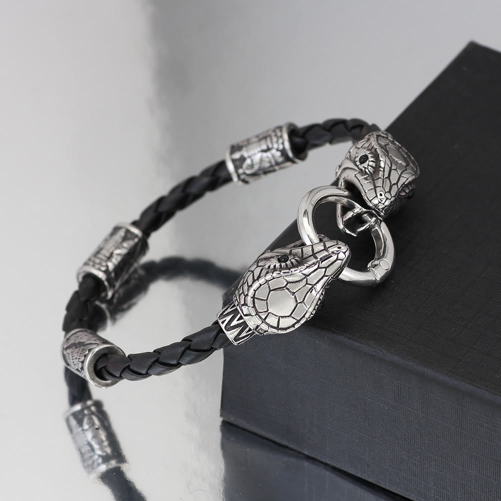 WorldNordisches Wikinger-Schlangenwächterarmband