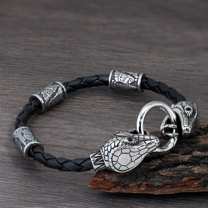 WorldNordisches Wikinger-Schlangenwächterarmband