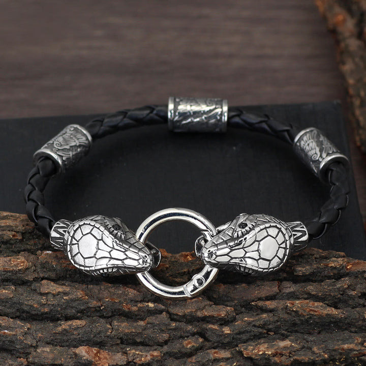 WorldNordisches Wikinger-Schlangenwächterarmband