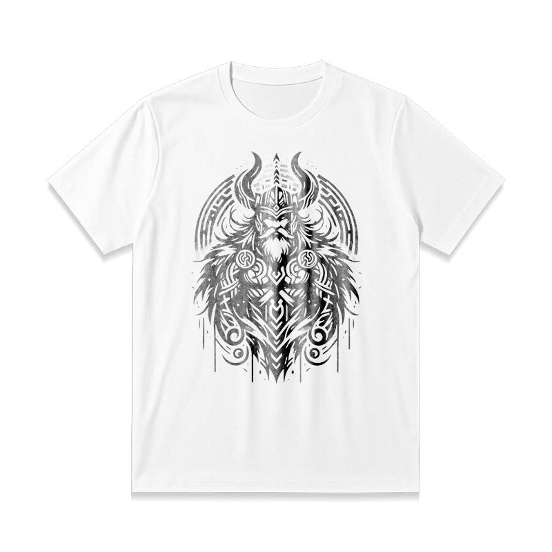 WorldNorse T-Shirt im Wikinger-Stil mit Odin-Krieger