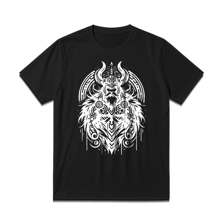 WorldNorse T-Shirt im Wikinger-Stil mit Odin-Krieger