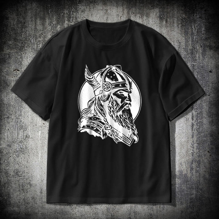 WorldNorse Wikinger Gottes Krieger T-Shirt - Schwarz - 2XL - image 0
