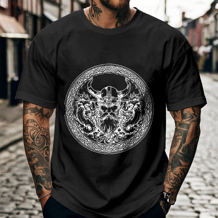 Odin T-Shirt mit Keltischer Knoten, nordisch, Gott des Nordens