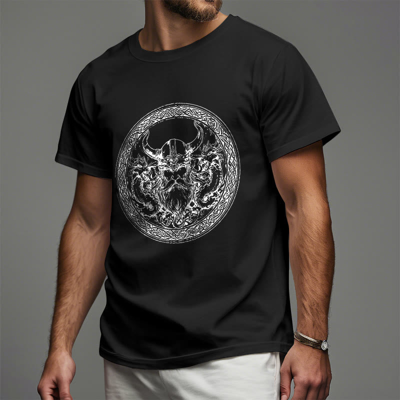 Odin T-Shirt mit Keltischer Knoten, nordisch, Gott des Nordens