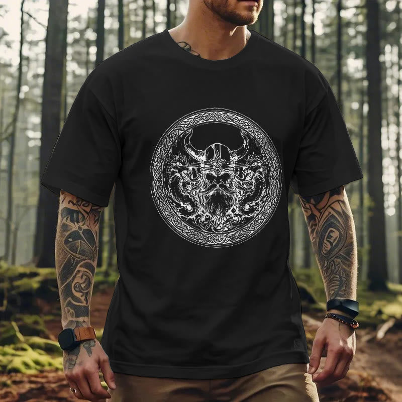 Odin T-Shirt mit Keltischer Knoten, nordisch, Gott des Nordens