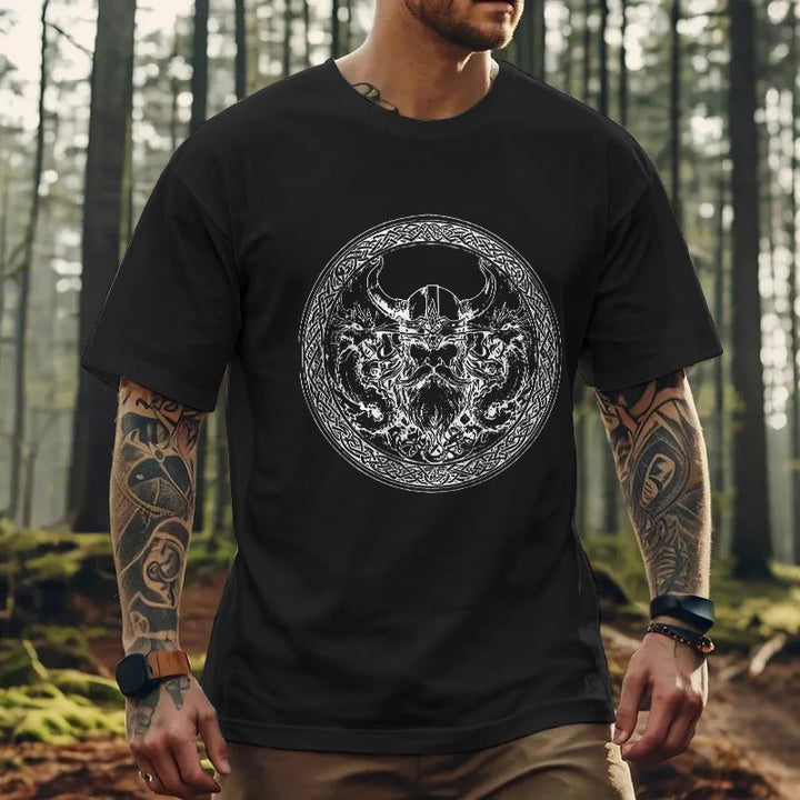 Odin T-Shirt mit Keltischer Knoten, nordisch, Gott des Nordens