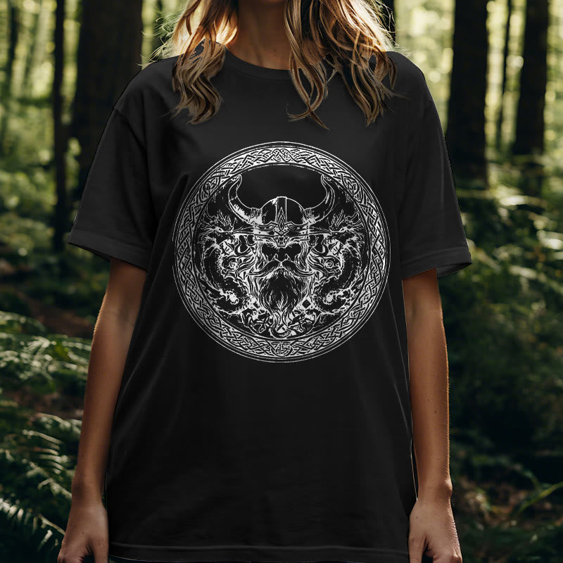 Odin T-Shirt mit Keltischer Knoten, nordisch, Gott des Nordens