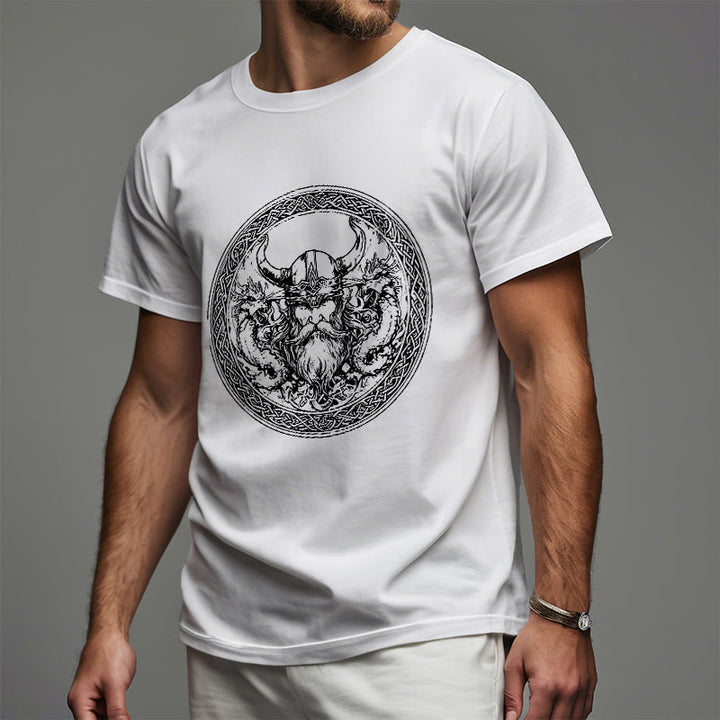 Odin T-Shirt mit Keltischer Knoten, nordisch, Gott des Nordens