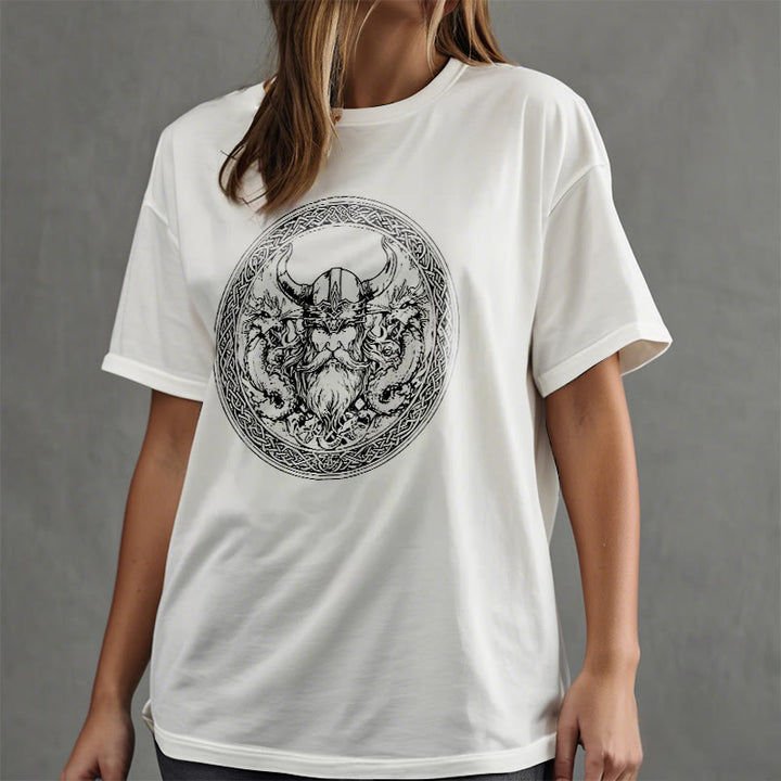 Odin T-Shirt mit Keltischer Knoten, nordisch, Gott des Nordens