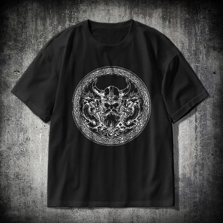 Odin T-Shirt mit Keltischer Knoten, nordisch, Gott des Nordens