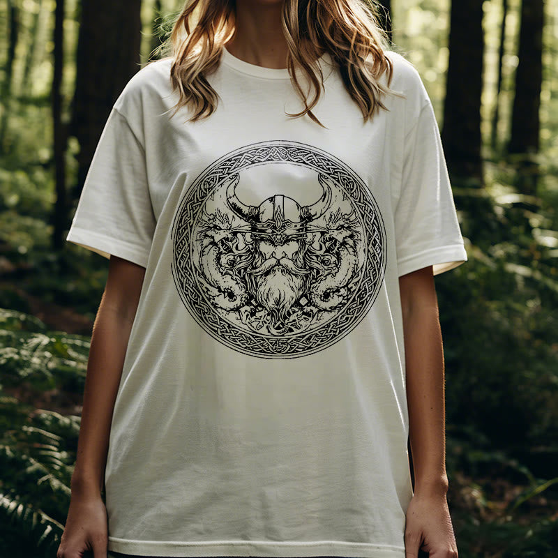 Odin T-Shirt mit Keltischer Knoten, nordisch, Gott des Nordens