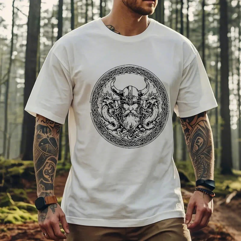 Odin T-Shirt mit Keltischer Knoten, nordisch, Gott des Nordens