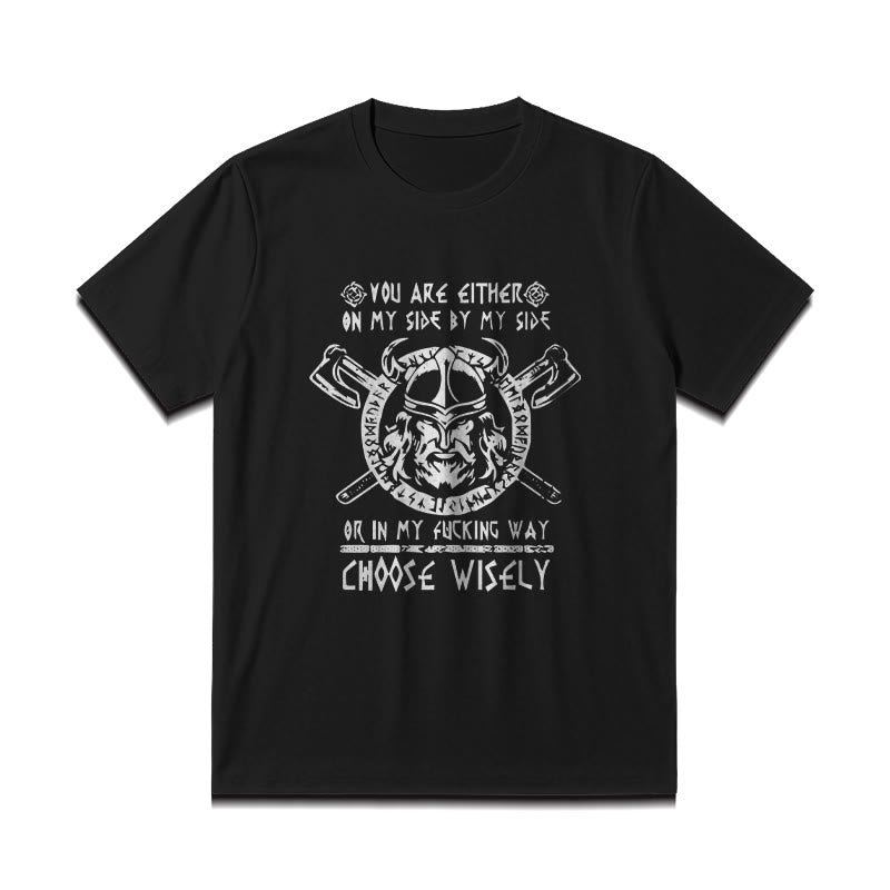 WorldNorse Vikings Rune Odin Symbol Axt T-shirt - image 2