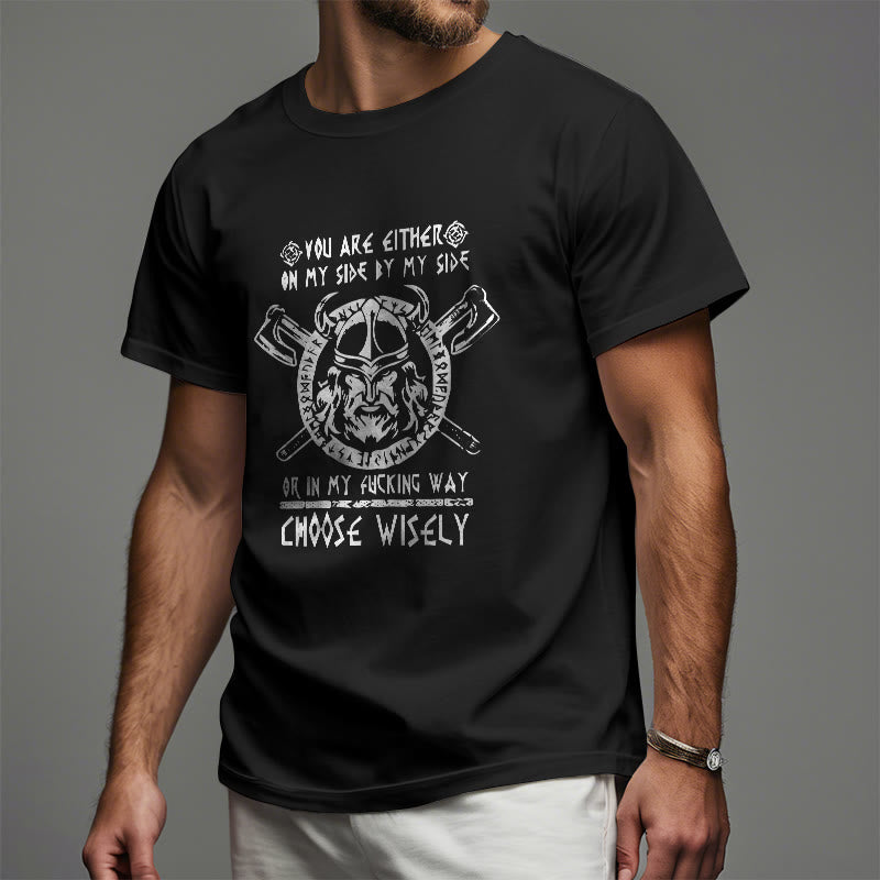 WorldNorse Vikings Rune Odin Symbol Axt T-shirt