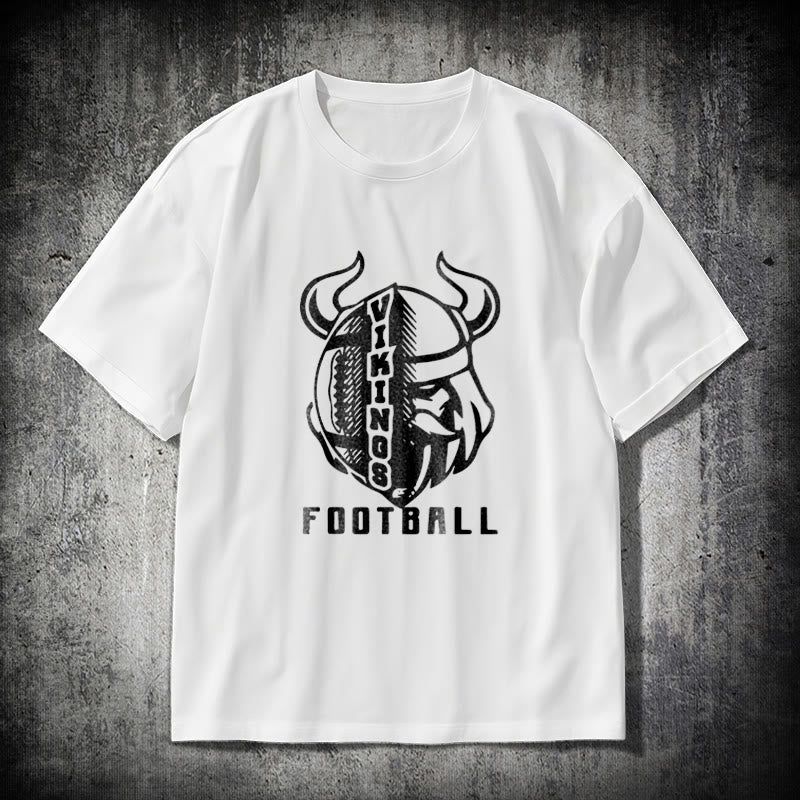 WorldNorse Vikings Fußball-Imperium T-Shirt - Weiß - 2XL - image 9