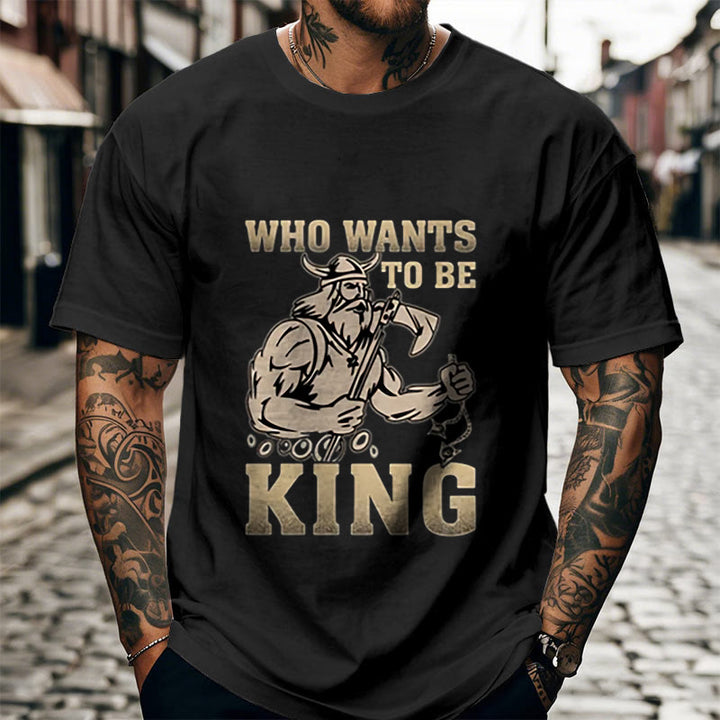WorldNorse Wikinger König der Krieger T-Shirt - image 5