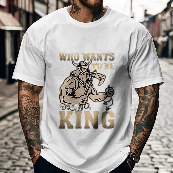 WorldNorse Wikinger König der Krieger T-Shirt - image 14