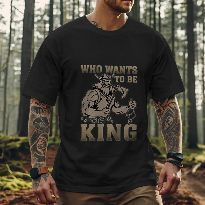 WorldNorse Wikinger König der Krieger T-Shirt - image 4