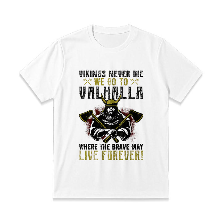 WorldNorse Never Die Valhalla T-Shirt - image 11