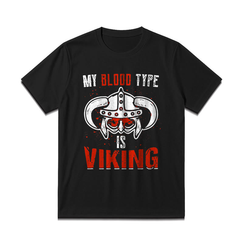 WorldNorse T-Shirt mit Aufschrift „Blooded In Battle Soul“