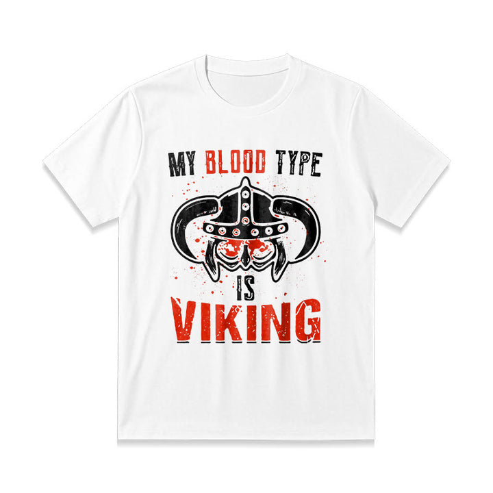 WorldNorse T-Shirt mit Aufschrift „Blooded In Battle Soul“
