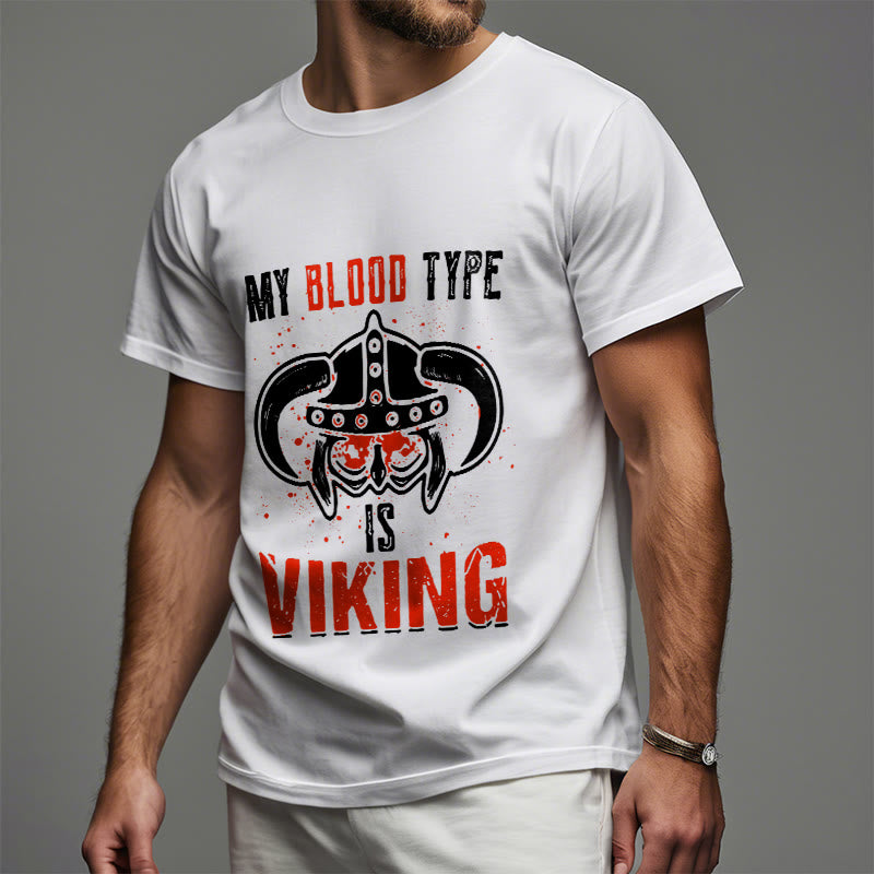WorldNorse T-Shirt mit Aufschrift „Blooded In Battle Soul“