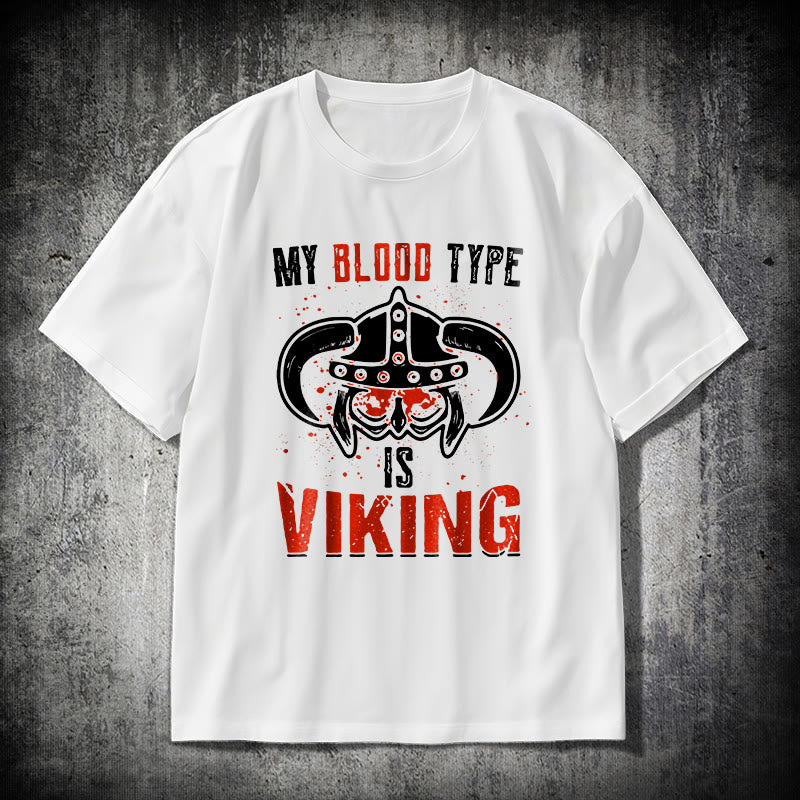 WorldNorse T-Shirt mit Aufschrift „Blooded In Battle Soul“