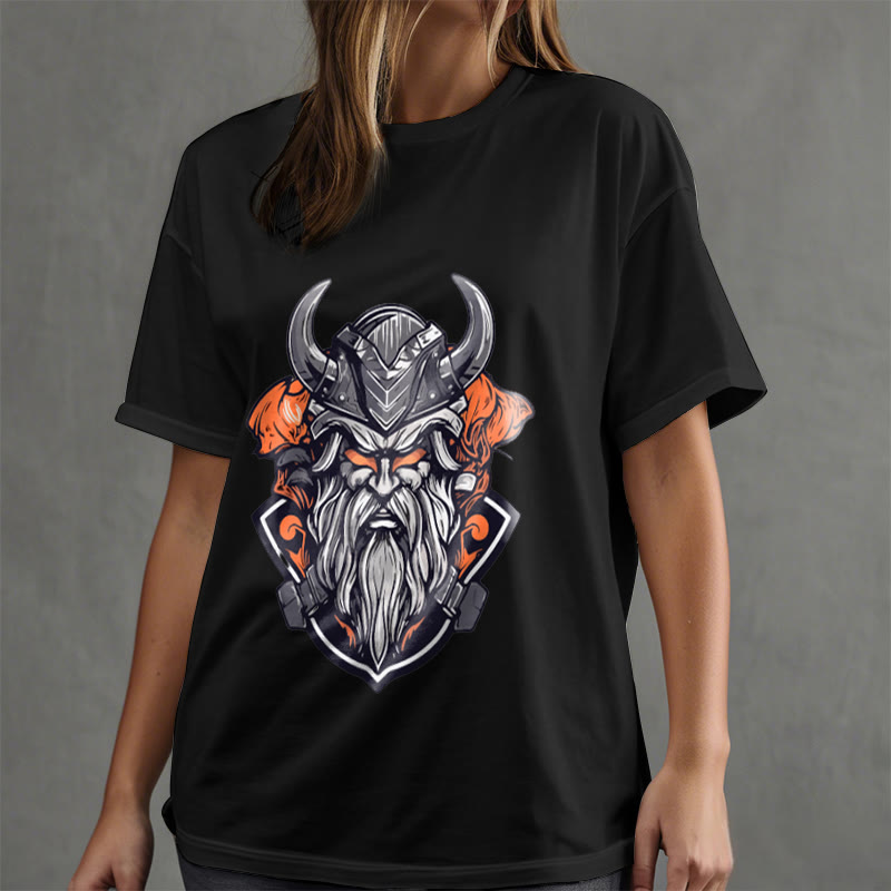 WorldNorse Der Helm des nordischen Gottes T-Shirt