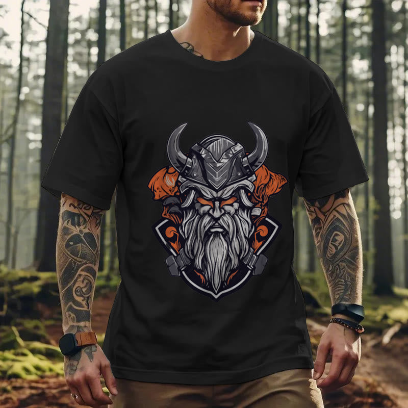 WorldNorse Der Helm des nordischen Gottes T-Shirt