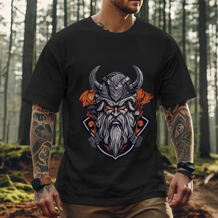 WorldNorse Der Helm des nordischen Gottes T-Shirt