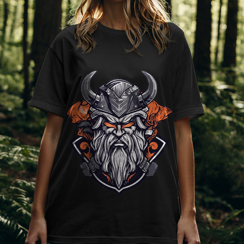 WorldNorse Der Helm des nordischen Gottes T-Shirt