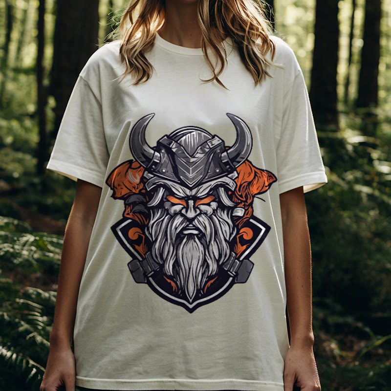 WorldNorse Der Helm des nordischen Gottes T-Shirt