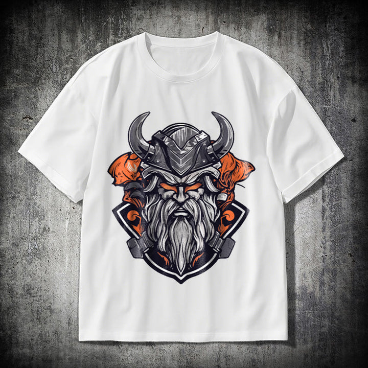 WorldNorse Der Helm des nordischen Gottes T-Shirt - Weiß - 2XL - image 9