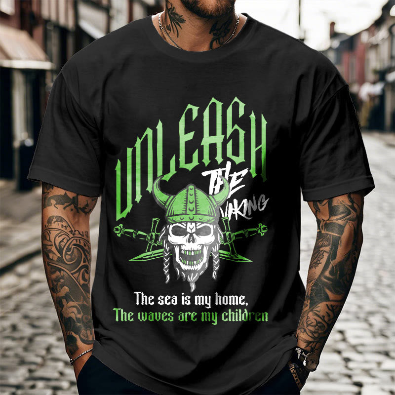 WorldNorse Totenkopf Krieger Turbulent T-Shirt
