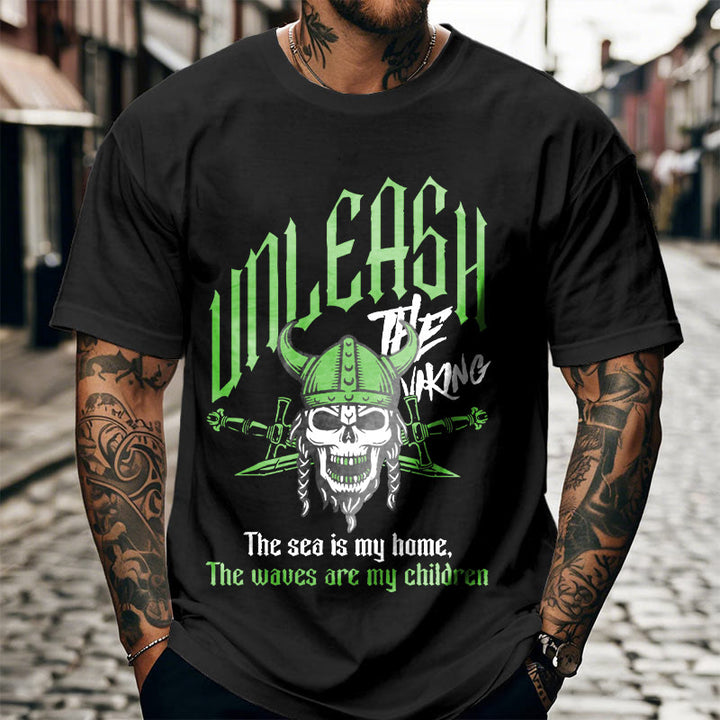 WorldNorse Totenkopf Krieger Turbulent T-Shirt