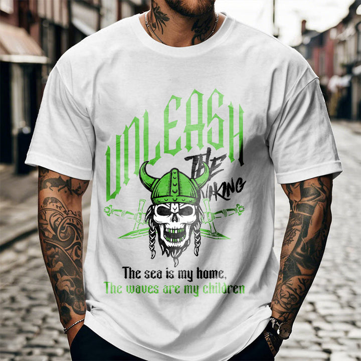 WorldNorse Totenkopf Krieger Turbulent T-Shirt