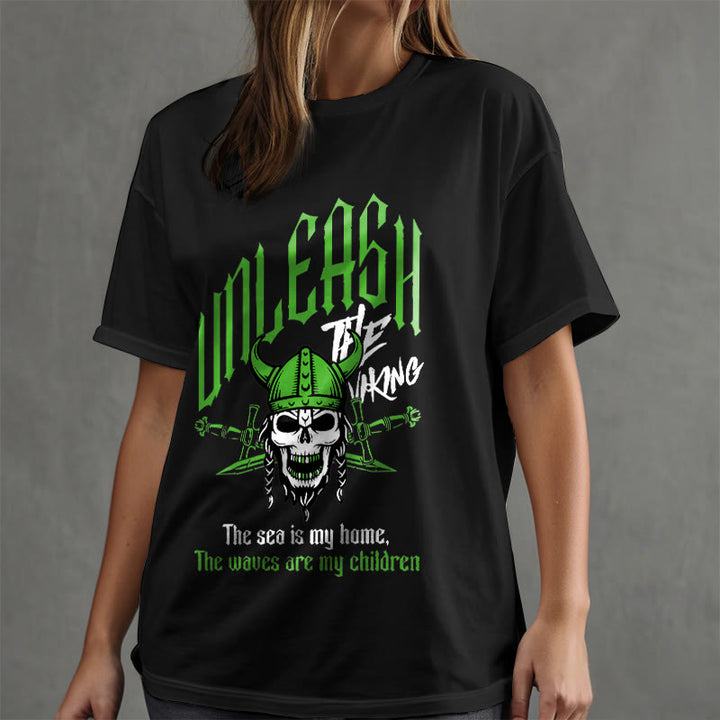 WorldNorse Totenkopf Krieger Turbulent T-Shirt