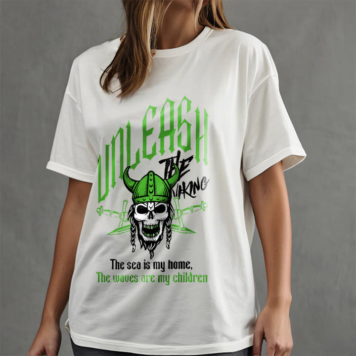 WorldNorse Totenkopf Krieger Turbulent T-Shirt